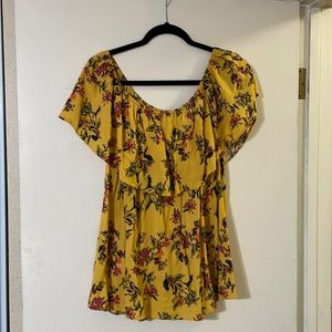 Torrid off shoulder top